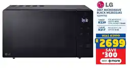 Russells Lg microwave black offer