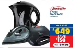 Russells Sunbeam 3 piece black pack offer