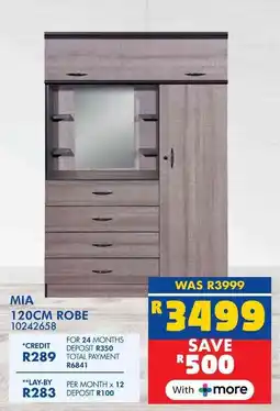 Russells Μia 120cm robe offer