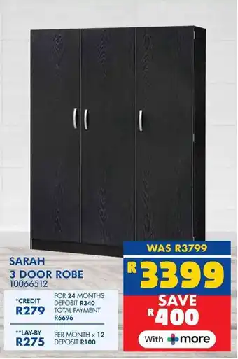 Russells Sarah 3 door robe offer