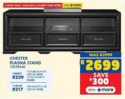 Russells Chester plasma stand offer