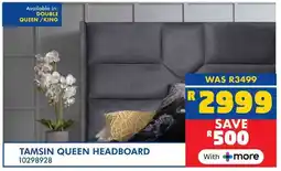 Russells Tamsin queen headboard offer