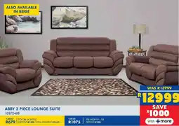 Russells Abby 3 piece lounge suite offer