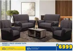 Russells Mandy 4 piece lounge suite offer