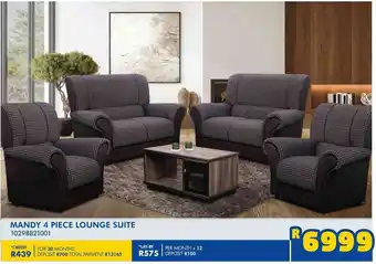 Russells Mandy 4 piece lounge suite offer