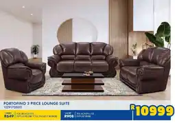 Russells Portofino 3 piece lounge suite offer