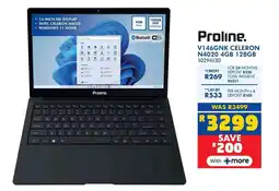 Russells Proline V146GNK CELERON N4020 4GB 128GB offer