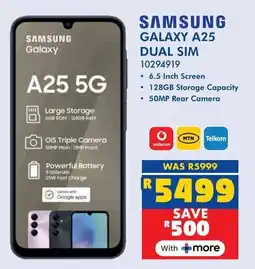 Russells SAMSUNG Galaxy A25 Dual Sim offer