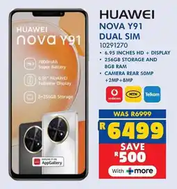 Russells Huawei Nova Y91 Dual Sim offer