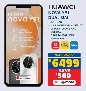 Russells Huawei Nova Y91 Dual Sim offer