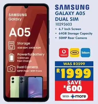 Russells SAMSUNG Galaxy A05 Dual Sim offer