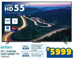 Russells Orion 55" (140CM) UHD SMART TV offer