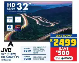 Russells JVC 32" (81cm) HD Smart TV offer