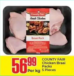 Elite Cash & Carry COUNTY FAIR Chicken Braai Packs offer