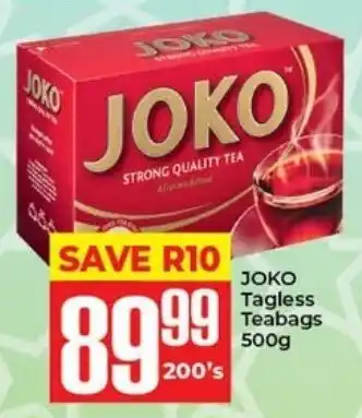 Elite Cash & Carry JOKO Tagless Teabags offer