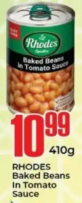 Elite Cash & Carry RHODES Baked Beans In Tomato Sauce offer