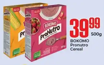 Elite Cash & Carry BOKOMO Pronutro Cereal offer