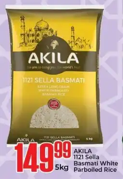 Elite Cash & Carry AKILA 1121 Sella Basmati White Parboiled Rice offer