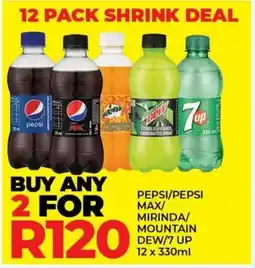 Elite Cash & Carry PEPSI/PEPSI MAX/ MIRINDA/ MOUNTAIN DEW/7 UP offer