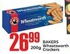 Elite Cash & Carry BAKERS Wheatsworth Crackers offer