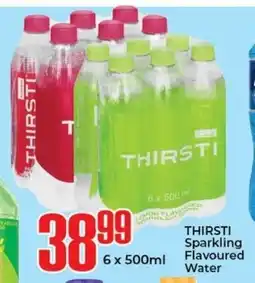 Elite Cash & Carry THIRSTI Sparkling Flavoured Water offer