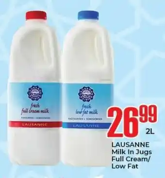 Elite Cash & Carry LAUSANNE Milk In Jugs Full Cream/ Low Fat offer