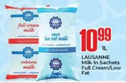 Elite Cash & Carry LAUSANNE Milk In Sachets Full Cream/Low Fat offer