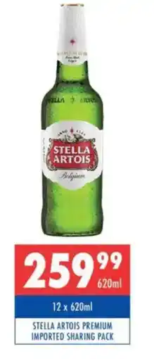 Ultra Liquors Stella artois premium imported sharing pack offer