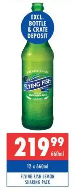 Ultra Liquors Flying fish lemon sharing pack offer