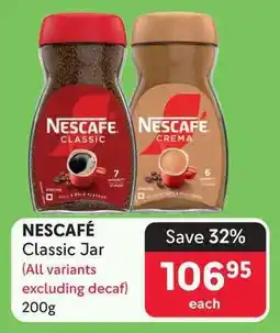 Makro NESCAFÉ Classic Jar offer