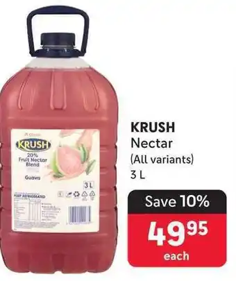 Makro KRUSH Nectar offer