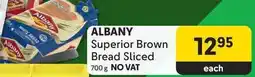 Makro ALBANY Superior White Bread Sliced offer