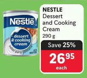 Makro NESTLE Dessert and Cooking Cream offer