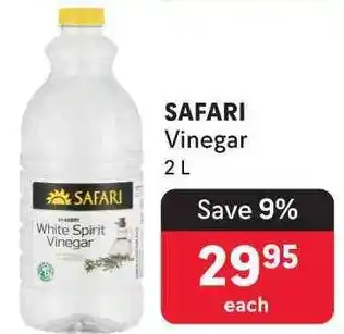 Makro SAFARI Vinegar offer