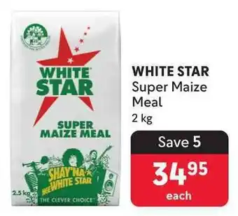 Makro WHITE STAR Super Maize Meal offer