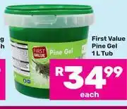 Game First Value Pine Gel Tub-1L offer