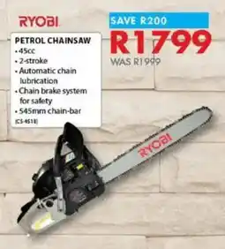 Chamberlain RYOBI Petrol Chainsaw offer