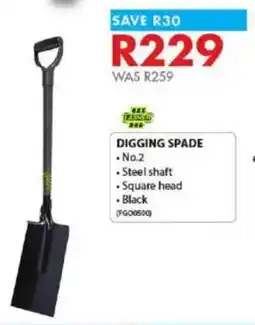 Chamberlain LASHER Digging Spade offer