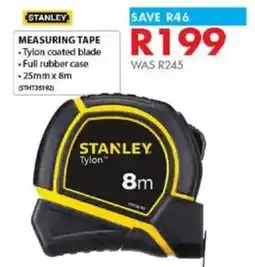 Chamberlain STANLEY Measuring Tape offer