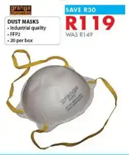 Chamberlain Dust Masks offer