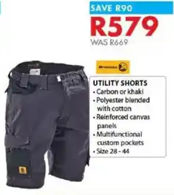 Chamberlain Utility Shorts offer