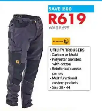 Chamberlain Utility Trousers offer