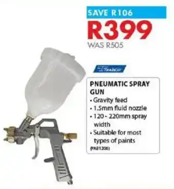 Chamberlain Pneumatic spray gun offer