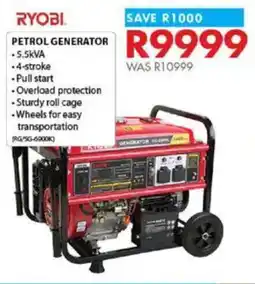 Chamberlain RYOBI Petrol Generator offer