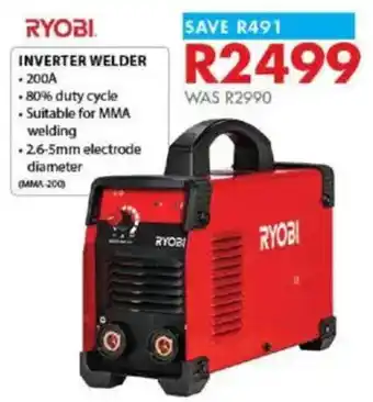 Chamberlain RYOBI Inverter Welder offer