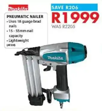 Chamberlain Makita Pneumatic Nailer offer