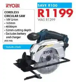 Chamberlain RYOBI Cordless Circular Saw offer