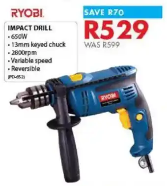 Chamberlain Ryobi Impact Drill offer