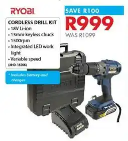 Chamberlain RYOBI Cordless drill kit offer