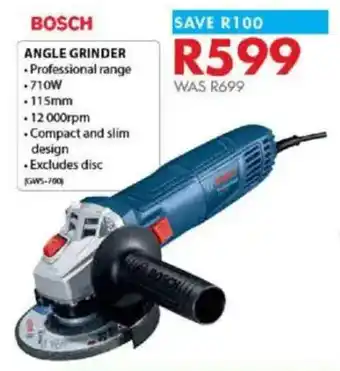 Chamberlain BOSCH Angle Grinder offer